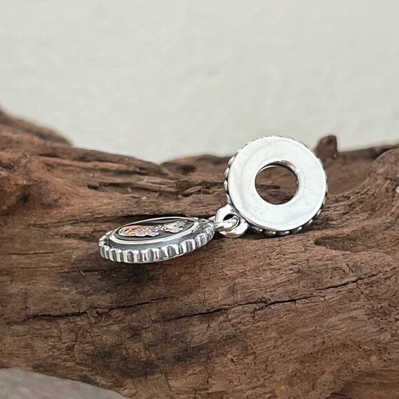 Pandora Halloween Minnie Mouse Boo Ghost S925 Silver Dangle Charm - Picture 4 of 5